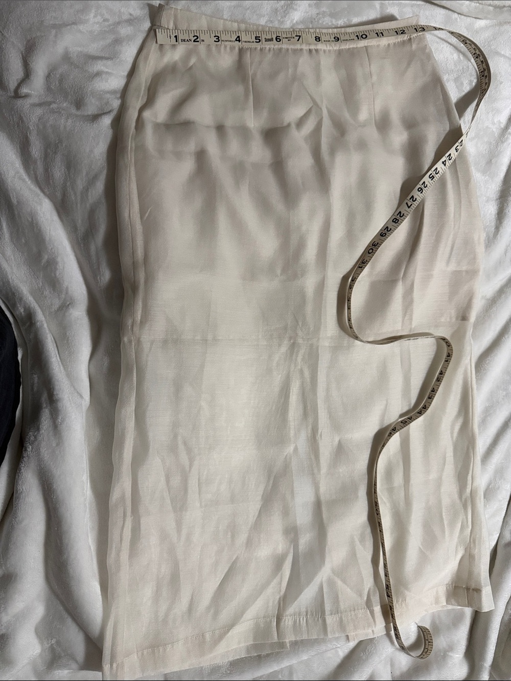 a new day Cream Midi Skirt